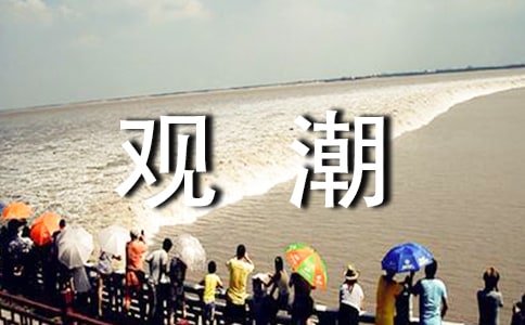 四年级上册语文同步练习题观潮