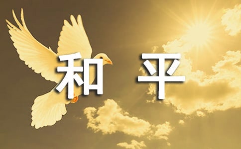 和平的二年级作文