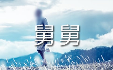 舅舅人物作文汇编9篇